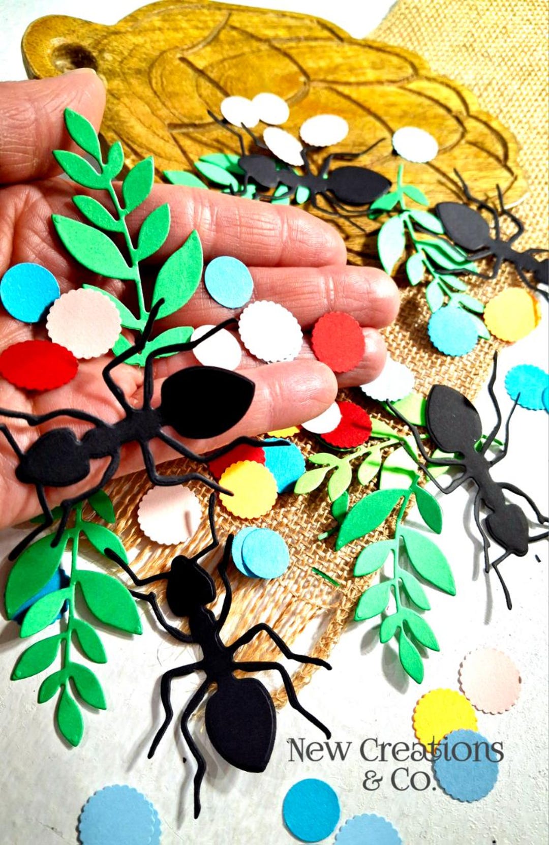 150 Insect Confetti: Bug Birthday Party Decorations - Etsy