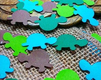 200 Turtle Confetti, Birthday, Baby Shower