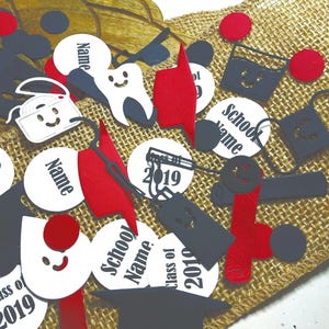 300 Personalize Dental Graduation Confetti, Dentist Graduation, Party Decorations image 9