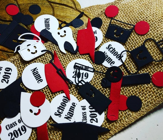 300 Personalize Dental Graduation Confetti, Dentist Graduation, Party Decorations