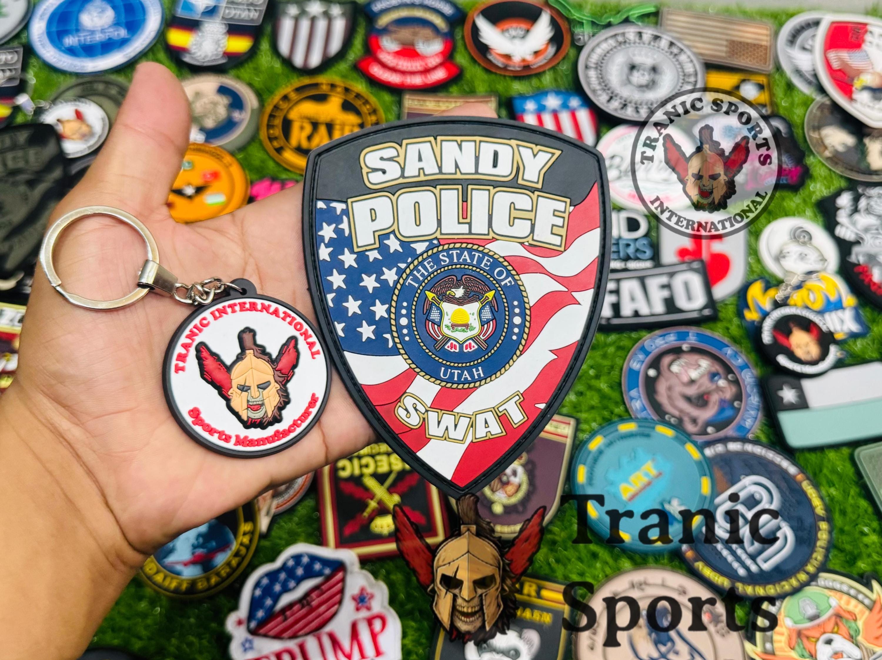 Custom PVC Rubber Patch | 2D/3D Logo, Velcro Back - Etsy