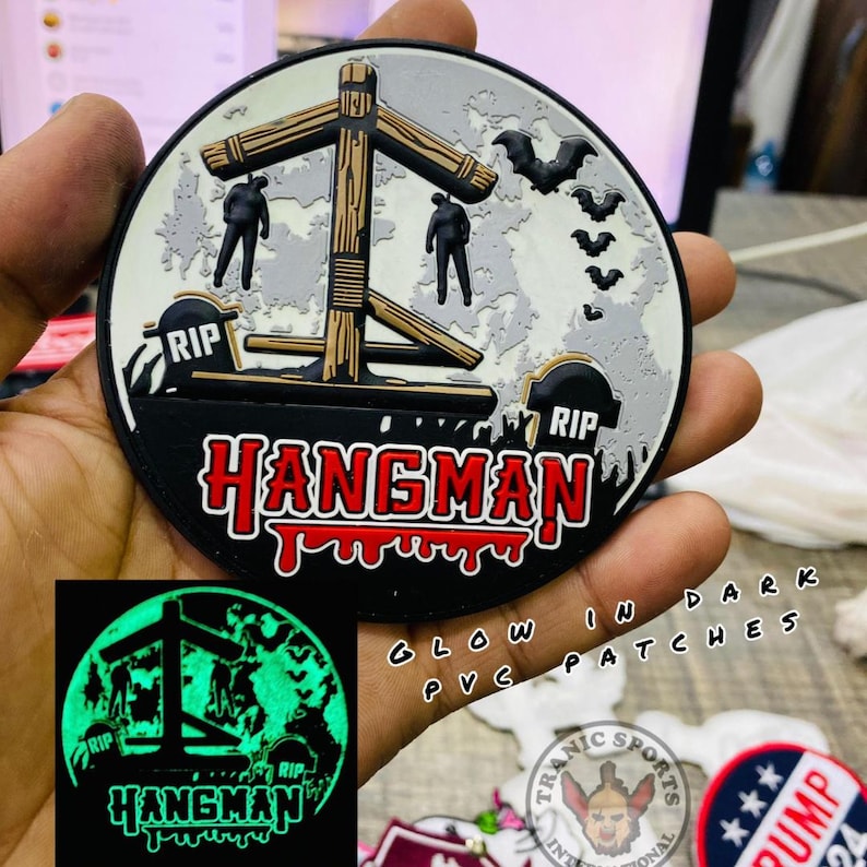 Custom PVC Rubber Patches 2D and 3D | Velcro or Iron-on | Personalized ...