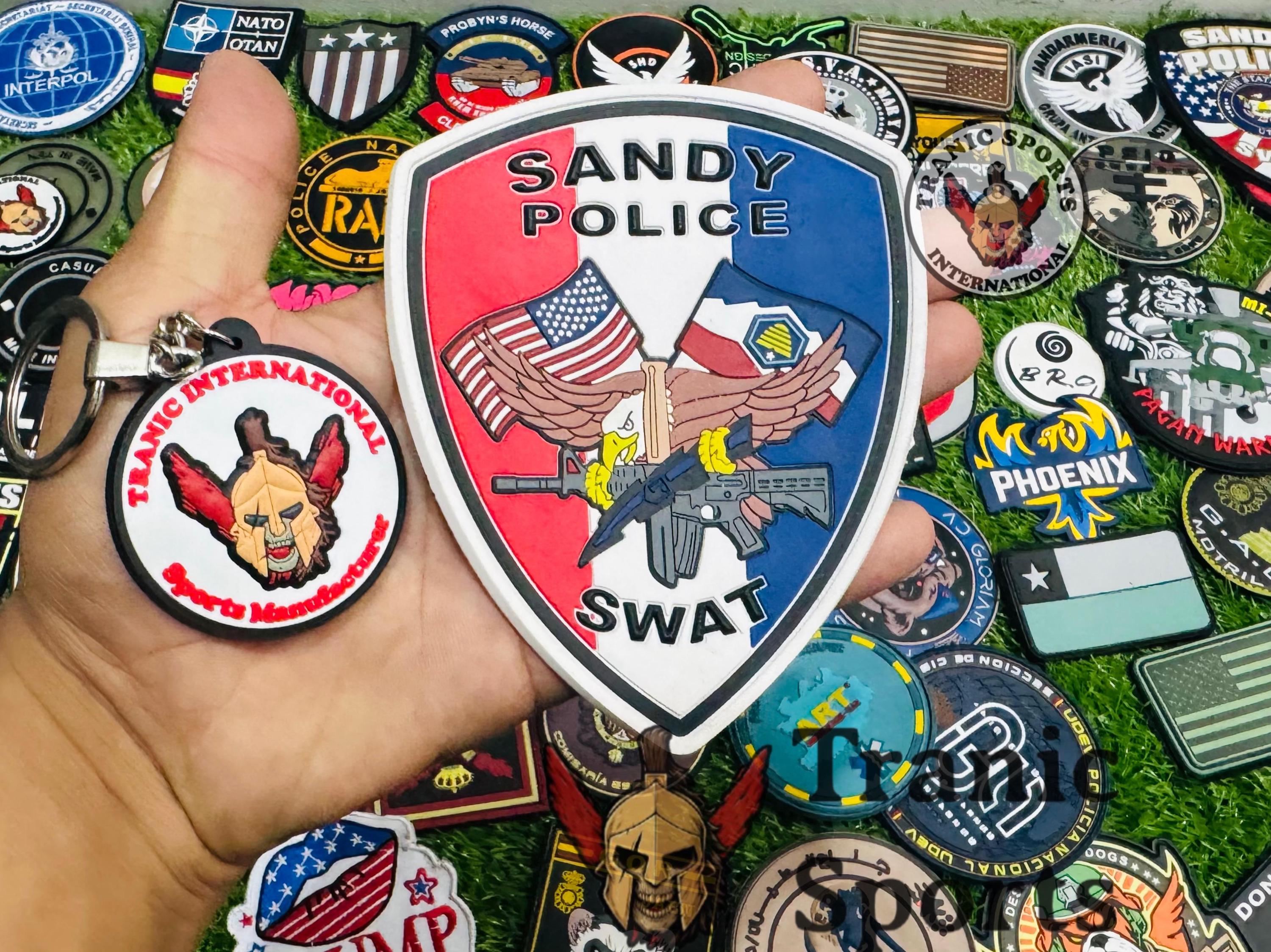 Custom PVC Rubber Patch | 2D/3D Logo, Velcro Back - Etsy