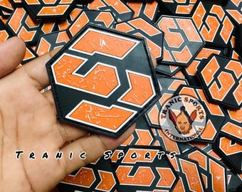 Custom PVC Patch: 2D/3D Rubber Patch, Sew/Iron On, Velcro Hook Backing