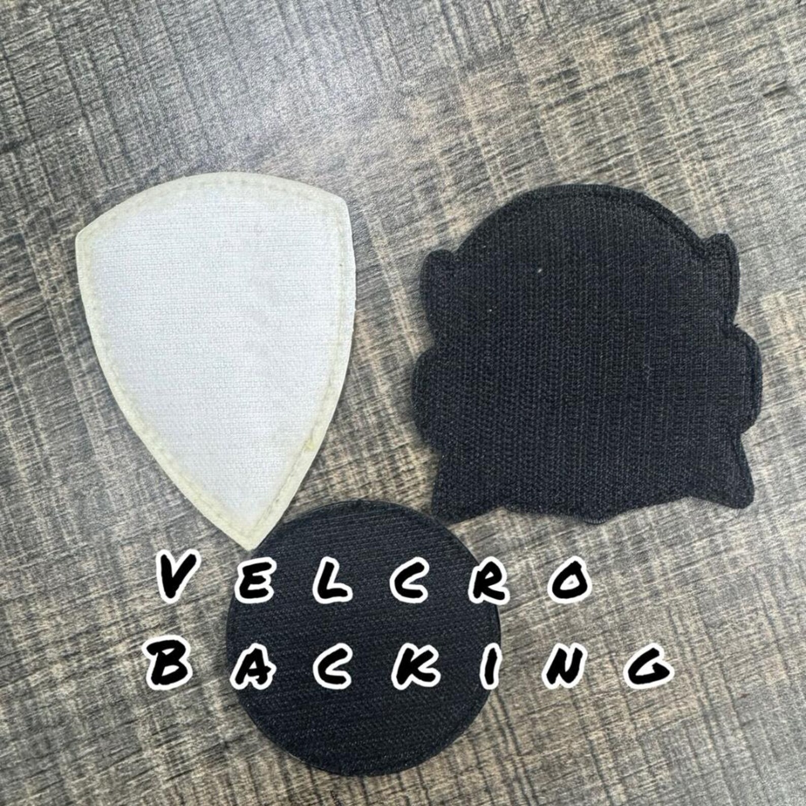 Custom PVC Rubber Patches 2D and 3D | Velcro or Iron-on | Personalized ...