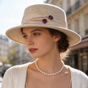 Ladies Church Hat - Etsy display picture 2
