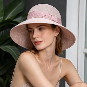 Straw Hat Formal Ribbons - Etsy display picture 3