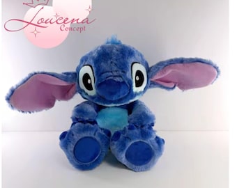 Peluche Stitch traspirante – Peluche che respira con luce e musica – Regalo rilassante per bambini