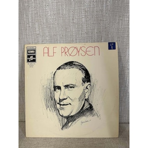 Alf Prøysen Vinyl LP Norwegian Folk Columbia Odeon 7E 048-38031 015-2
