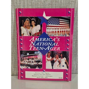 1993 America's National Teen-Ager Pageant Program West Virginia 051/010