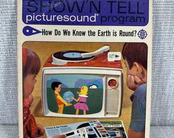 Vintage GE Show N Tell Record How Do We Know Earth Is Round 1964 039-4