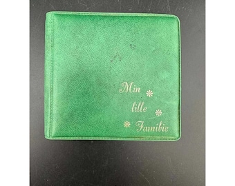 Vintage Green Kodak AG 1965 Photo Album Min lille Familie - 051/1 (144)