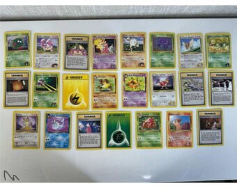 Pokemon Card Lot 22ct Gym Heroes Challenge Vintage WOTC 039/1 (22)-3