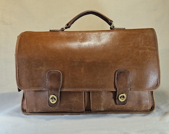 Vintage Coach Metropolitan Briefcase Black 1990s - Etsy