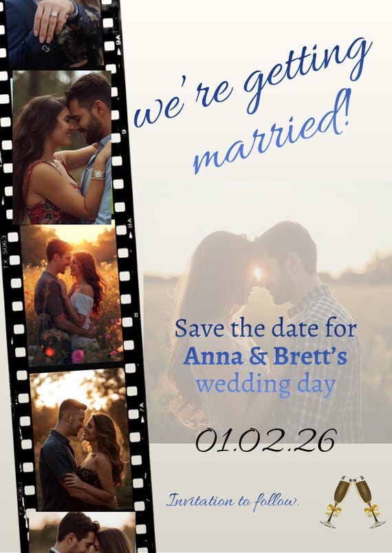 Save the date bundle