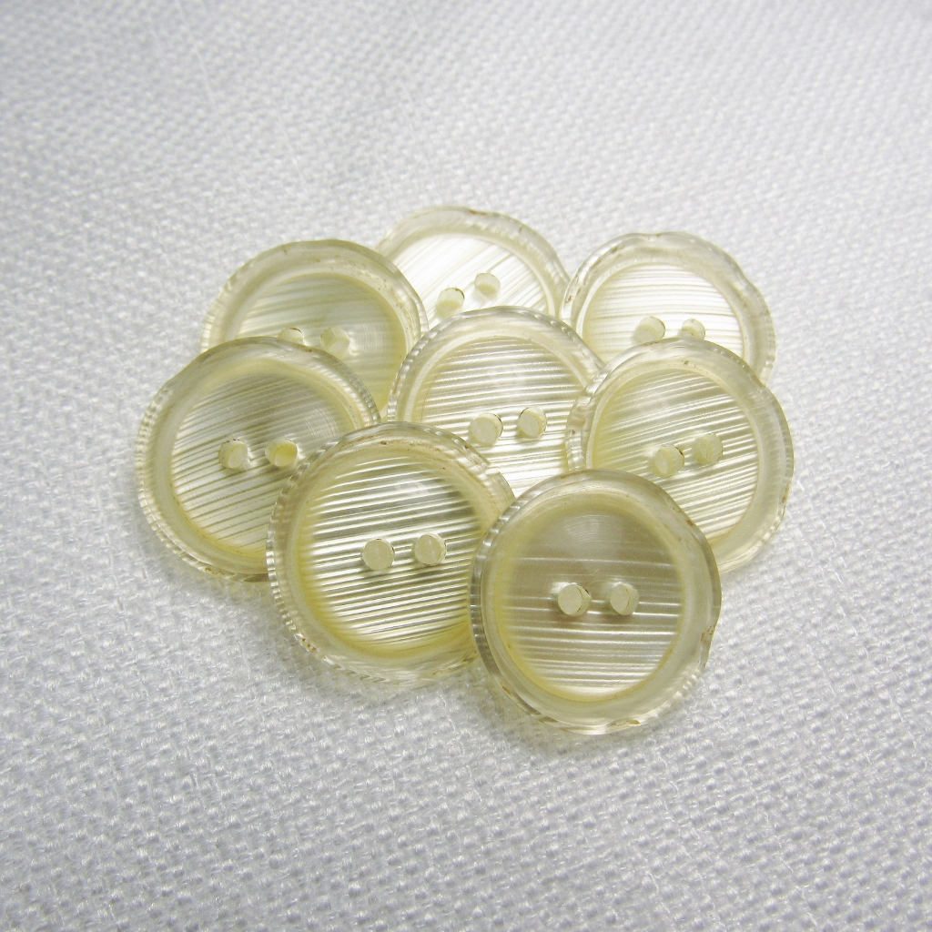 Yellow Button 18L Pack of 12 Sewing Button 4 Hole Buttons for Craft 11mm Buttons for Sewing 0.45inch Buttons for Shirt Plastic Buttons for Pants