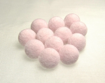 Botones de tela de color rosa pastel difuso de 11 mm (7/16") • Juego de 12 botones a juego nuevos/sin usar