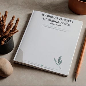 Child Behavior Triggers & Calming Tools Worksheet