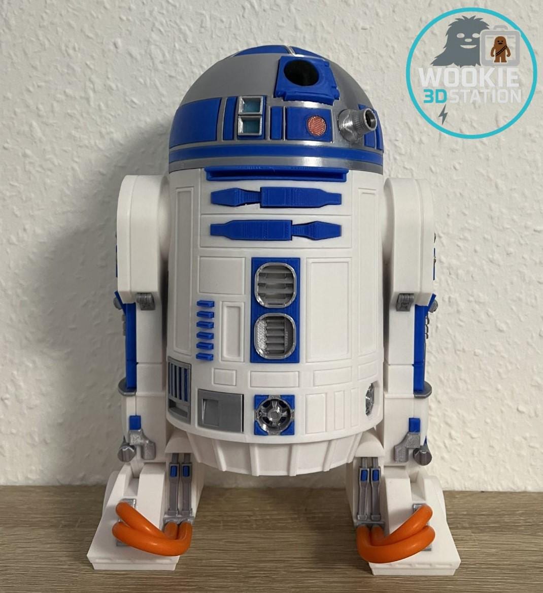 R2-D2 Astromech Droid Highly Detailed 24 Cm Kit (1/4 Scale) | 3D