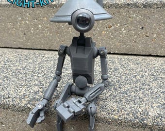 Pit Droide Bausatz 30cm (1/4 Originalgröße) 3D gedruckt | DIY-Kit | Star Wars Fan Art