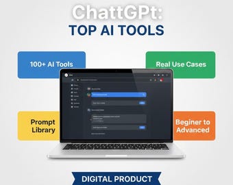 ChatGPT: Gids voor de beste AI-tools | De beste AI-bronnen, demo's en prompts | Digitale download