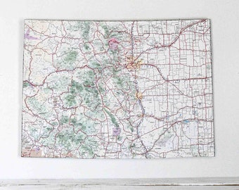 COLORADO State Map Wall Decor | Colorado | State Decor | Vintage Map | Perfect Gift for Any Occasion | Gallery Wall | Large Size