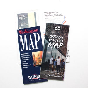 WASHINGTON DC City Map | Travel Guide | Washington DC | Visitors Map | City Maps | Travel Map