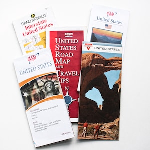 UNITED STATES Maps | USA Maps | Road Maps | State Maps | Highway Maps | Vintage Maps | Travel Maps | Crafts