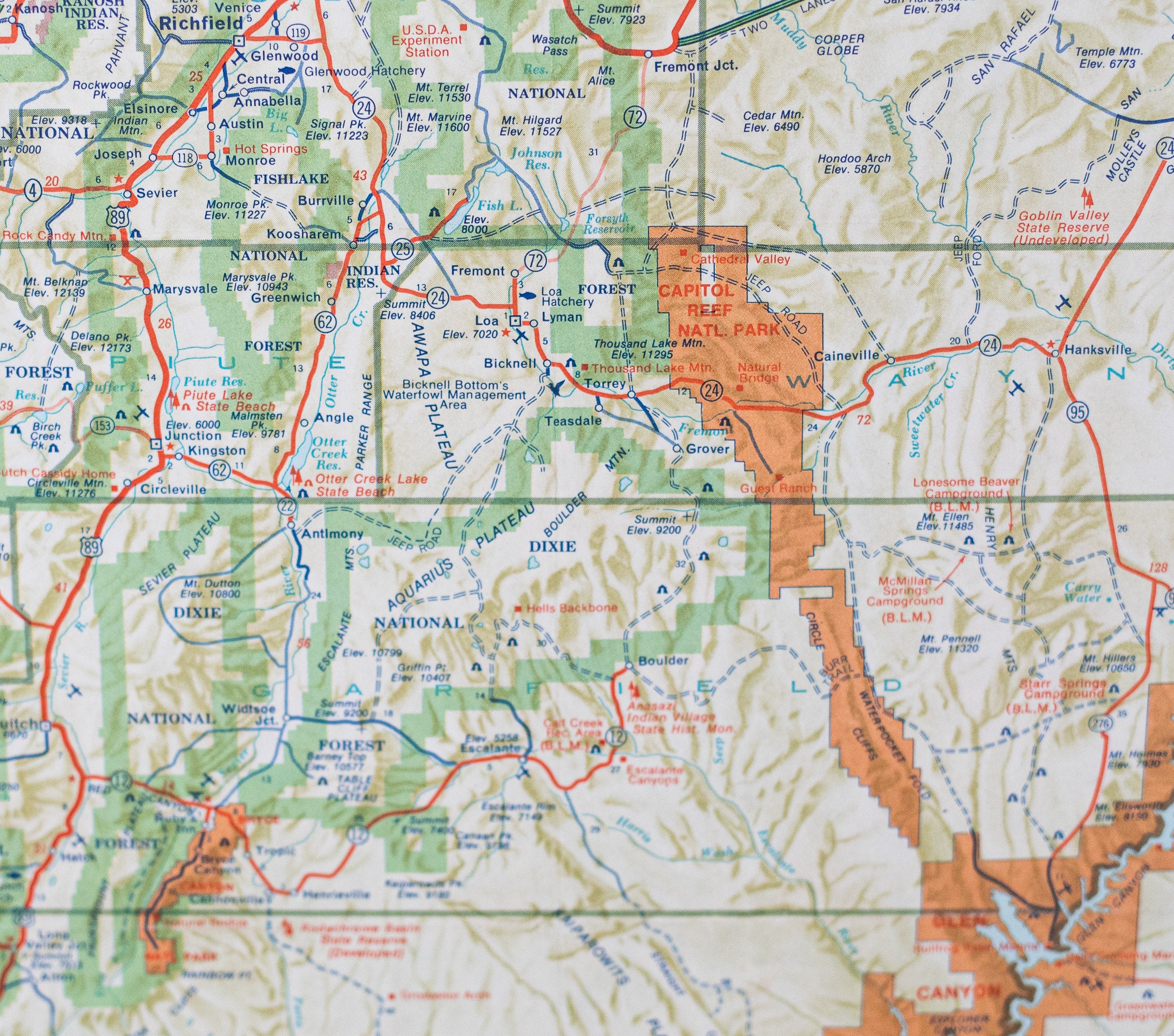Utah State Wall Map Shop State Wall Maps Images