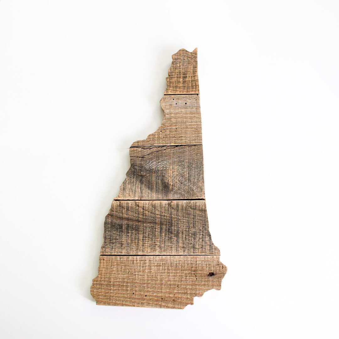 NEW HAMPSHIRE Wood Wall Hanging Wall Hanging Wall Decor Etsy