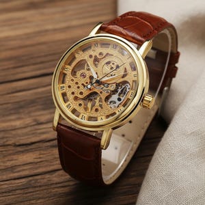 Montre Bracelet Vintage Automatique - Pièce Unique Pour Femme