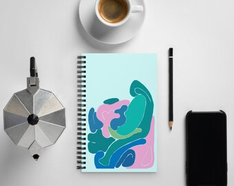 Happy Spiral notebook