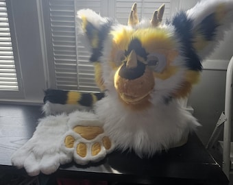 Buzzy bee dragon fursuit partial!(clearance)