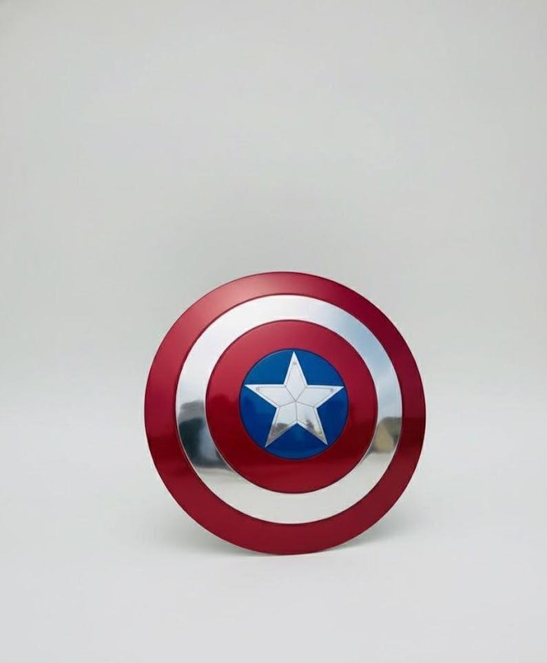Shield Replica, Captain America Shield, Metal Steel Shield, Cosplay ...