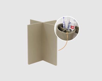 Divider for clipform Cup XL – 4-compartment insert for clear separation and overview in the clipform Cup XL