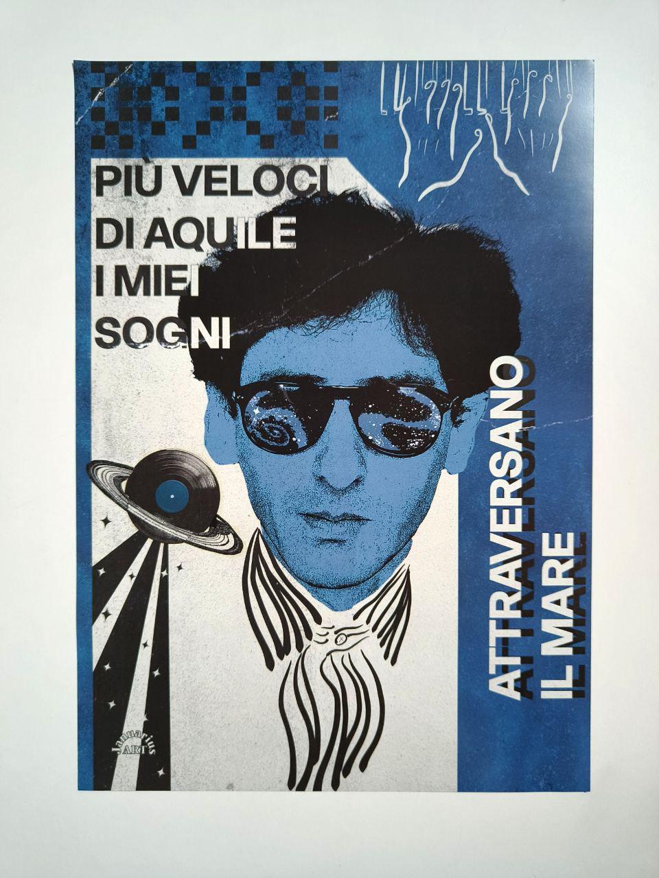 Franco Battiato Poster Numbered and Signed - Etsy