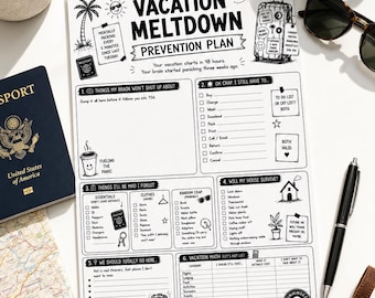 Plan om een vakantiestress te voorkomen | Checklist tegen reisangst