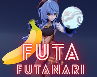 Astral Snow Seer-figuur – handgeschilderde hars anime verzamelobject | Futa-variant