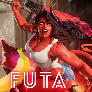 Figura de la Reina Súcubo Infernal – Resina pintada a mano, fantasía urbana, coleccionable / Variante Futa