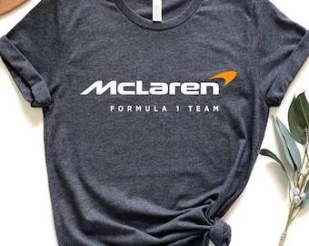 McLaren Team Shirt,McLaren  Tshirts,McLaren Logo Shirt,McLaren Fan Shirts,McLaren Sweatshirt, McLaren Shirt,Gifts for Racing