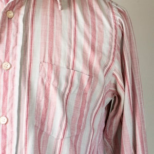 1970s Shirt Men's Striped Nordstrom M image 5
