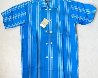 1970s Men's Shirt Deadstock Short Sleeve S