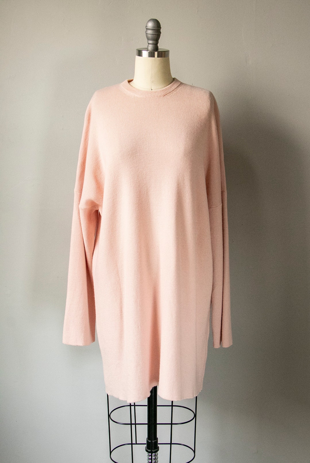 90s DKNY コットンニットカットソー 名作 初期 本人期 レア 1990s DKNY Sweater Oversized Wool S - Etsy