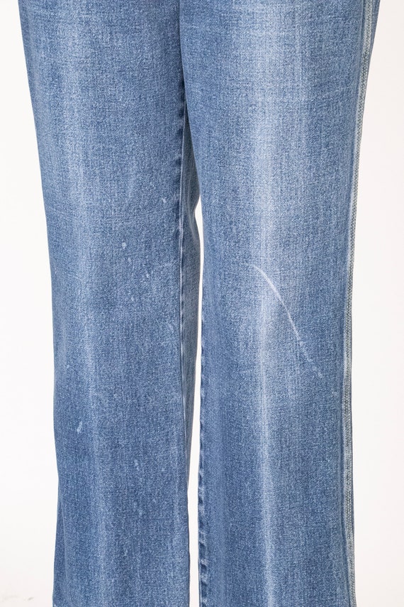 1980s Jeans Britannia Cotton Denim Straight Leg 3… - image 6