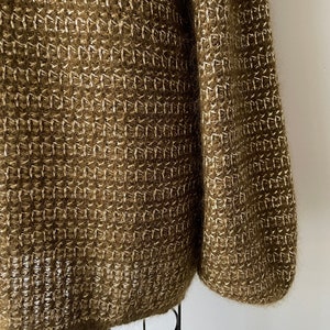 1970s Anne Klein Sweater Mohair Turtleneck M image 5