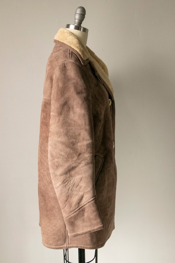 Torras Suede Shearling Coat L97507