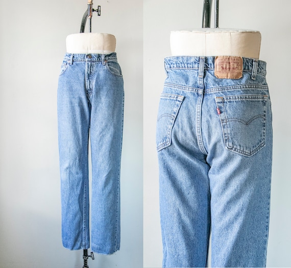 1990s Levi's 506 Jeans Cotton Denim 34" x 32" - image 1