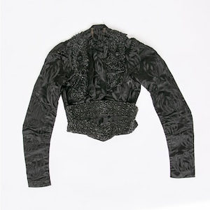 Victorian Bodice Antique Blouse XXS 1880s