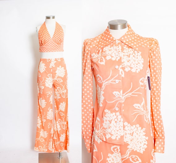 Vintage 1970s Ensemble DEADSTOCK Young Edwardian S