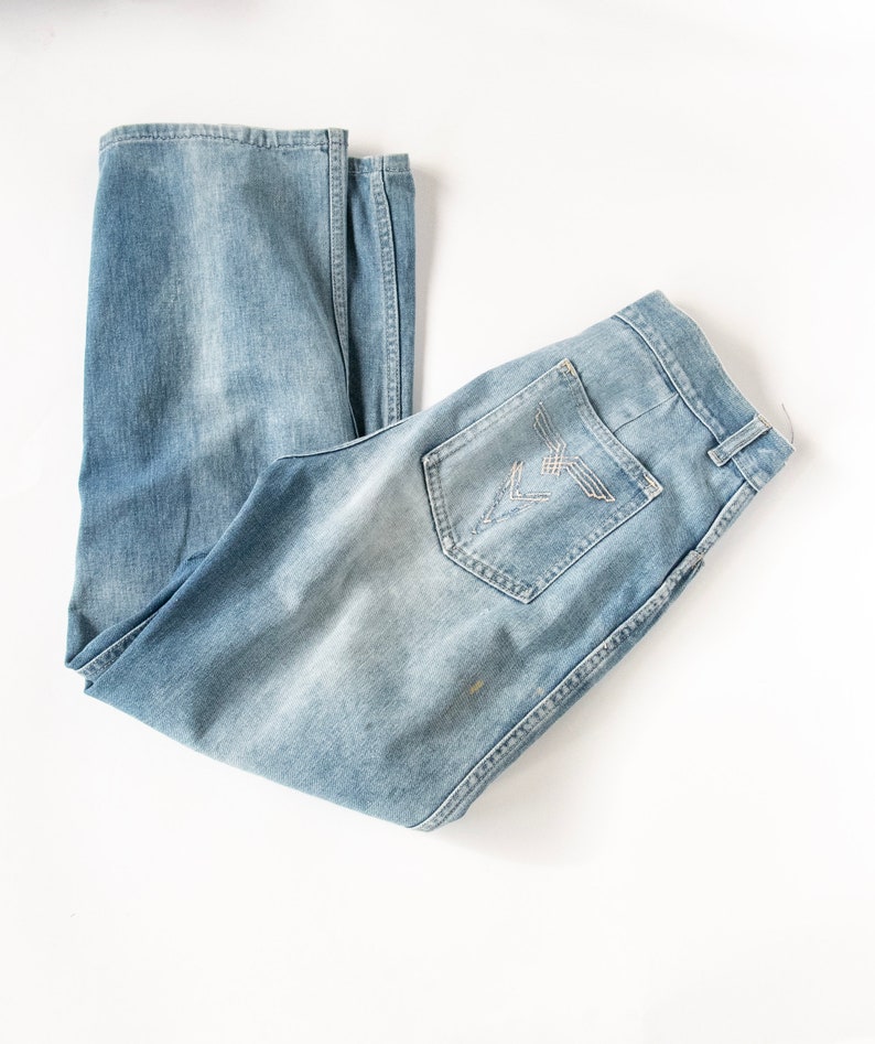 1970s Jeans Cotton Denim 29 x 27 image 3
